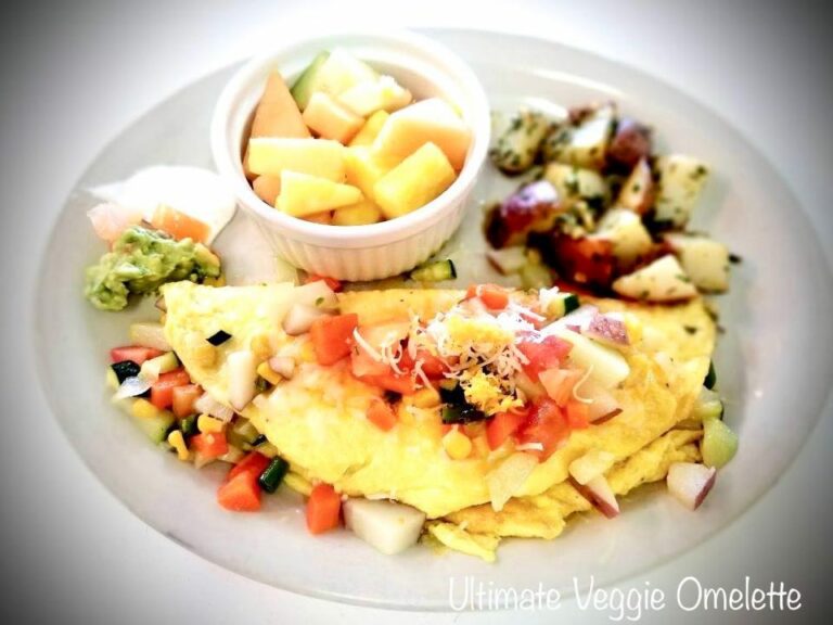 Authentic Mexican Food - Ultimate Veggie Omelette